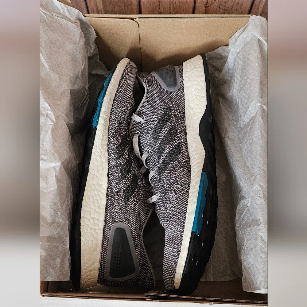 Adidas Gray Running Shoes